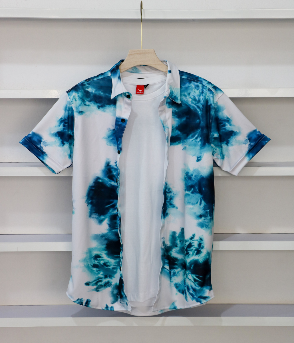 Mad Hatter Lycra Boys Short Sleeve Shirt