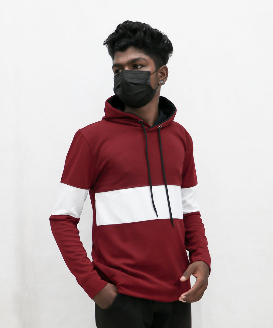 Boys maroon outlet hoodie