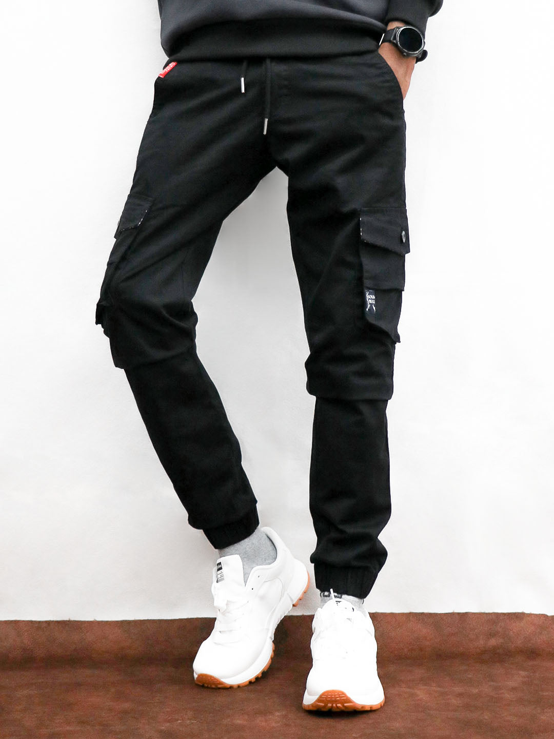 Green Men's Latest Cotton Cargo Pant with Six Pockets