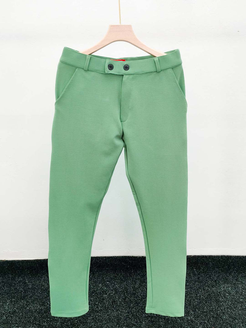 Solo Bull Lycra Pant for Men and Boys in Green