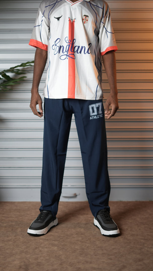 Men's Streetwear 07 Sports Athletic Jogger Pants - Blue