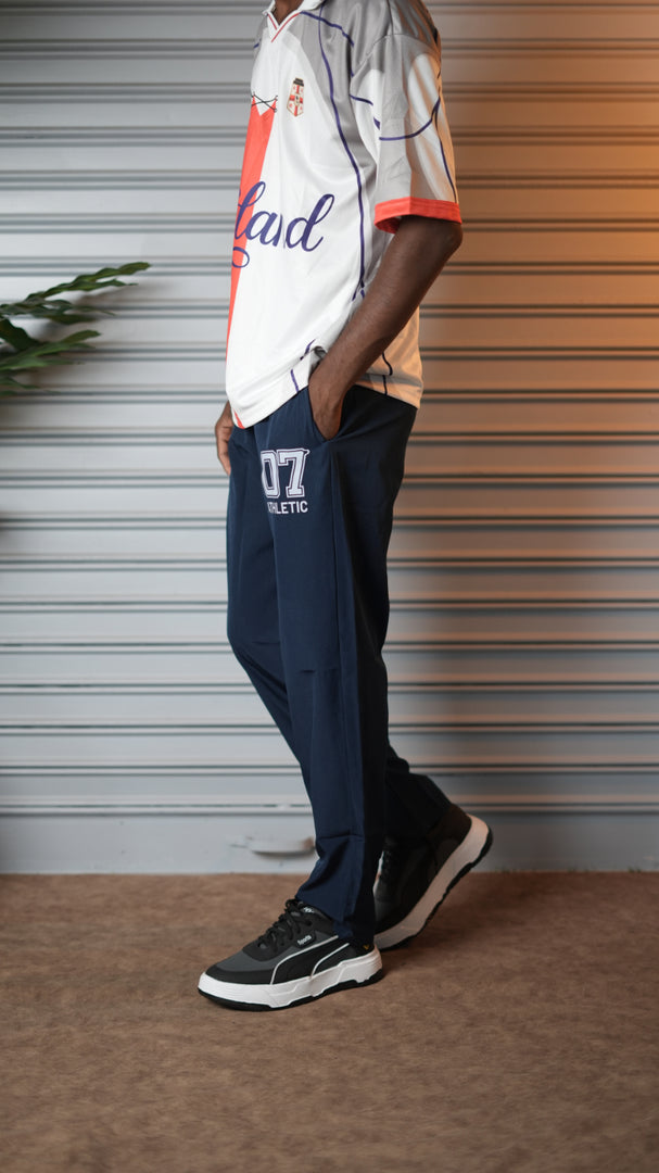 Men's Streetwear 07 Sports Athletic Jogger Pants - Blue