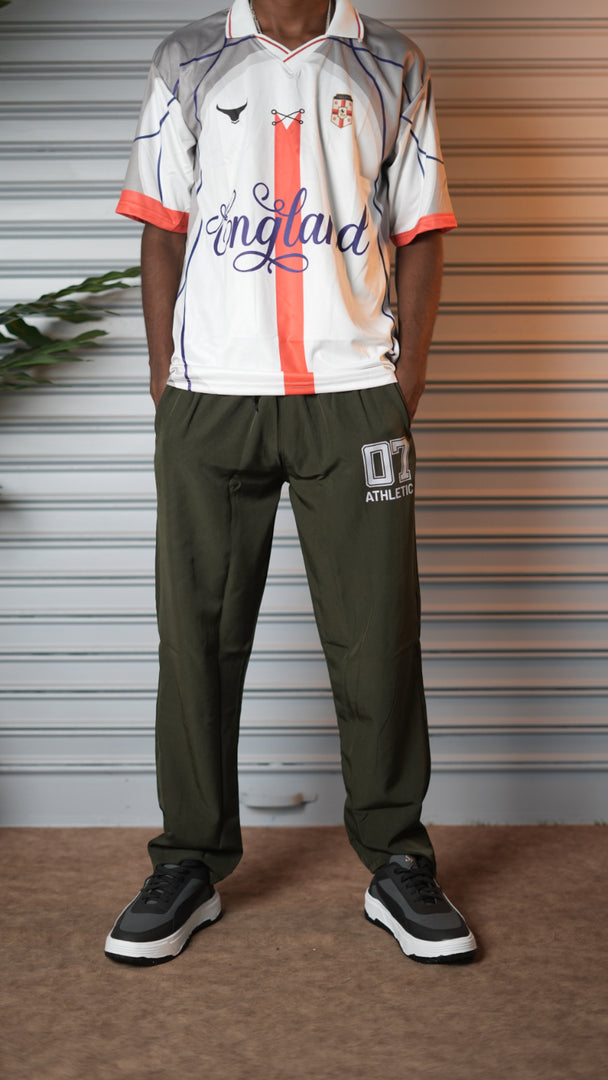 Men's Streetwear 07 Sports Athletic Jogger Pants - Mahendhi Green