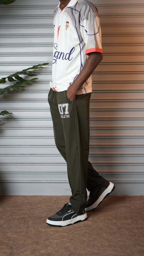 Men's Streetwear 07 Sports Athletic Jogger Pants - Mahendhi Green
