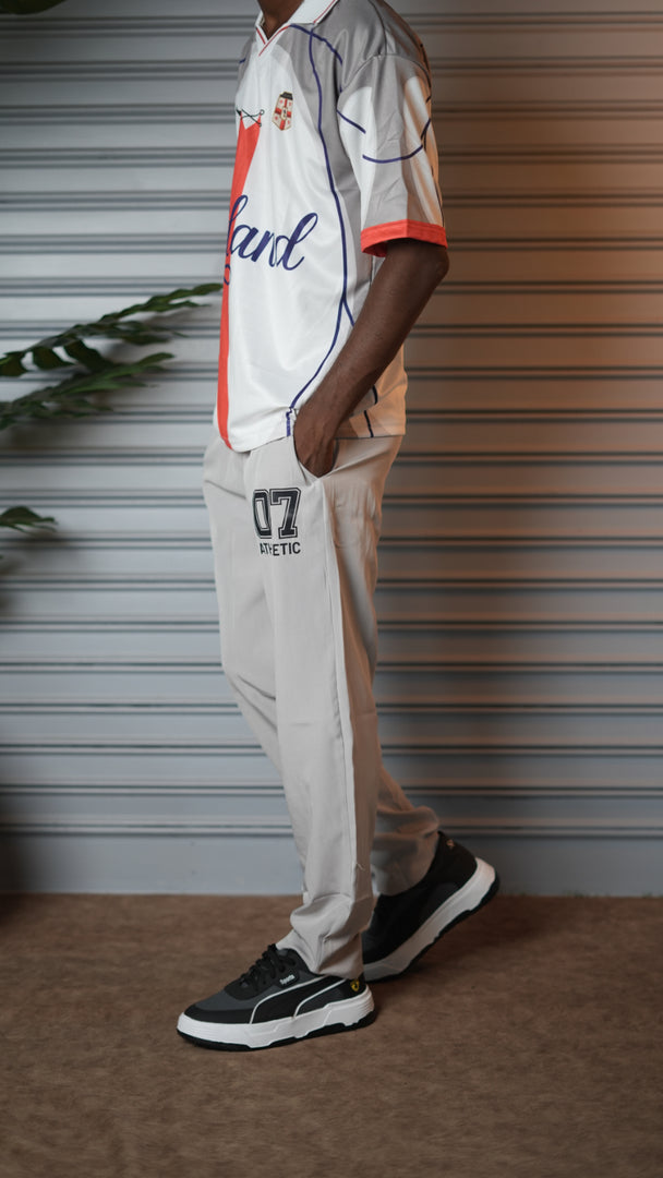 Men's Streetwear 07 Sports Athletic Jogger Pants - Ash