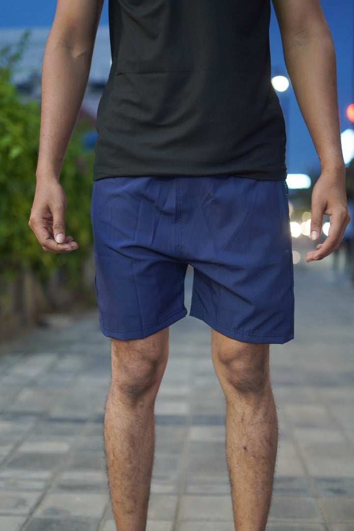 Daily Wear Trending Mens Shorts in Blue