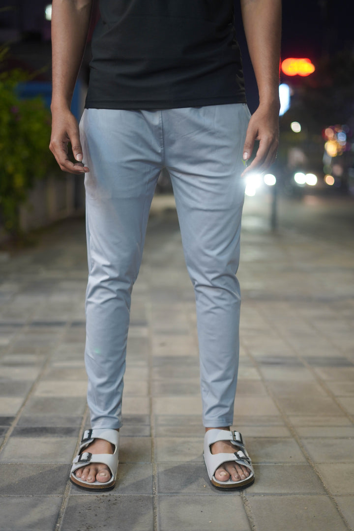 Daily Wear Mens Joggers Track Pant in Light Blue