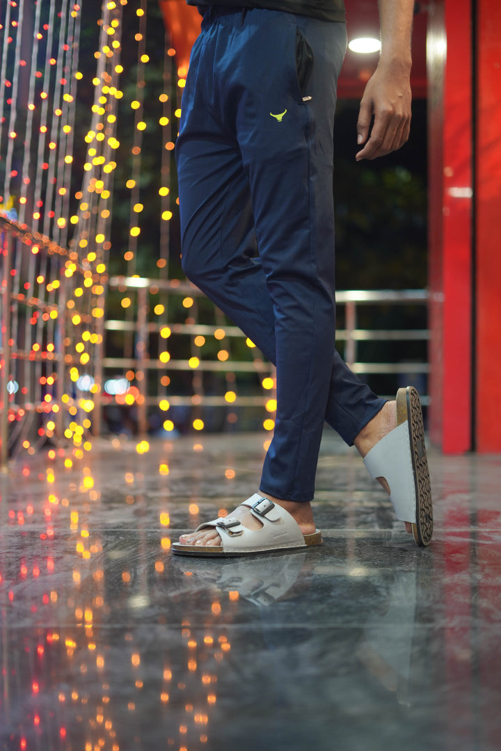 Daily Wear Mens Joggers Track Pant in Navy Blue