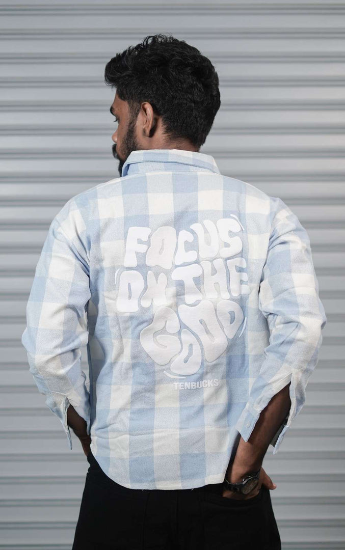 Men’s Baggy Shirt Full Sleeve Trendy Casual Wear-  1