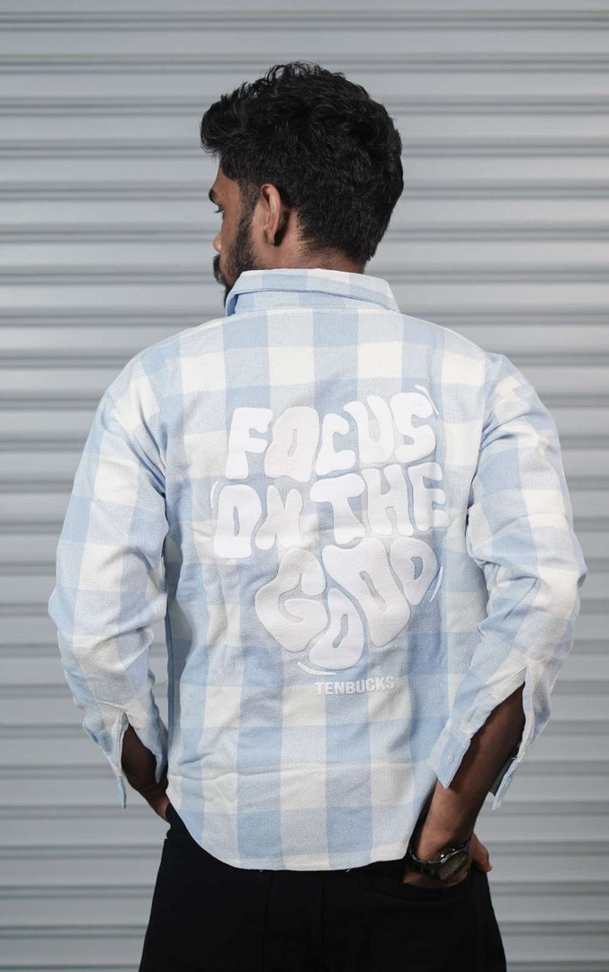 Men’s Baggy Shirt Full Sleeve Trendy Casual Wear-  1