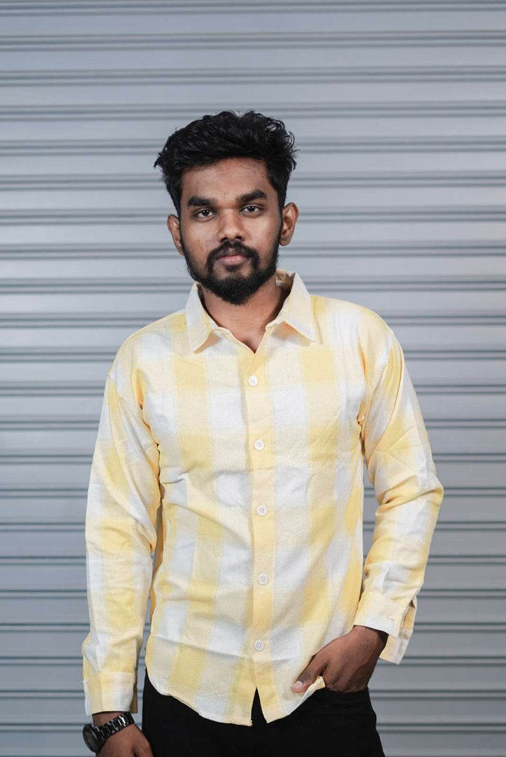 Men’s Baggy Shirt Full Sleeve Trendy Casual Wear- 2