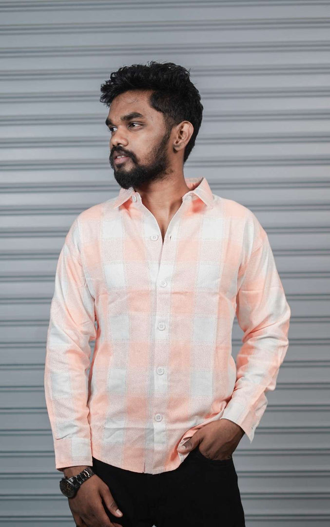 Men’s Baggy Shirt Full Sleeve Trendy Casual Wear- 3