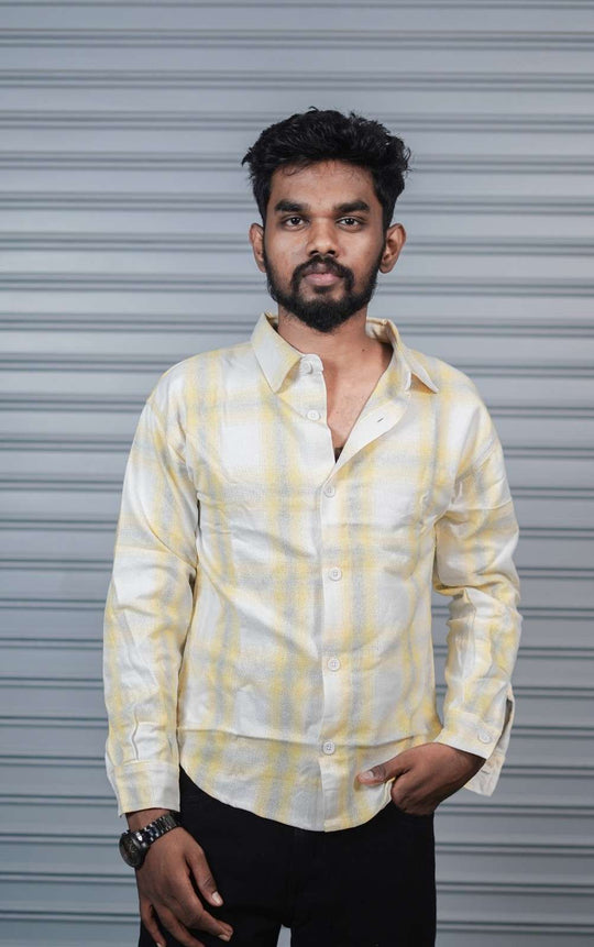 Men’s Baggy Shirt Full Sleeve Trendy Casual Wear- 4 – 7MAN Men's Fashion India