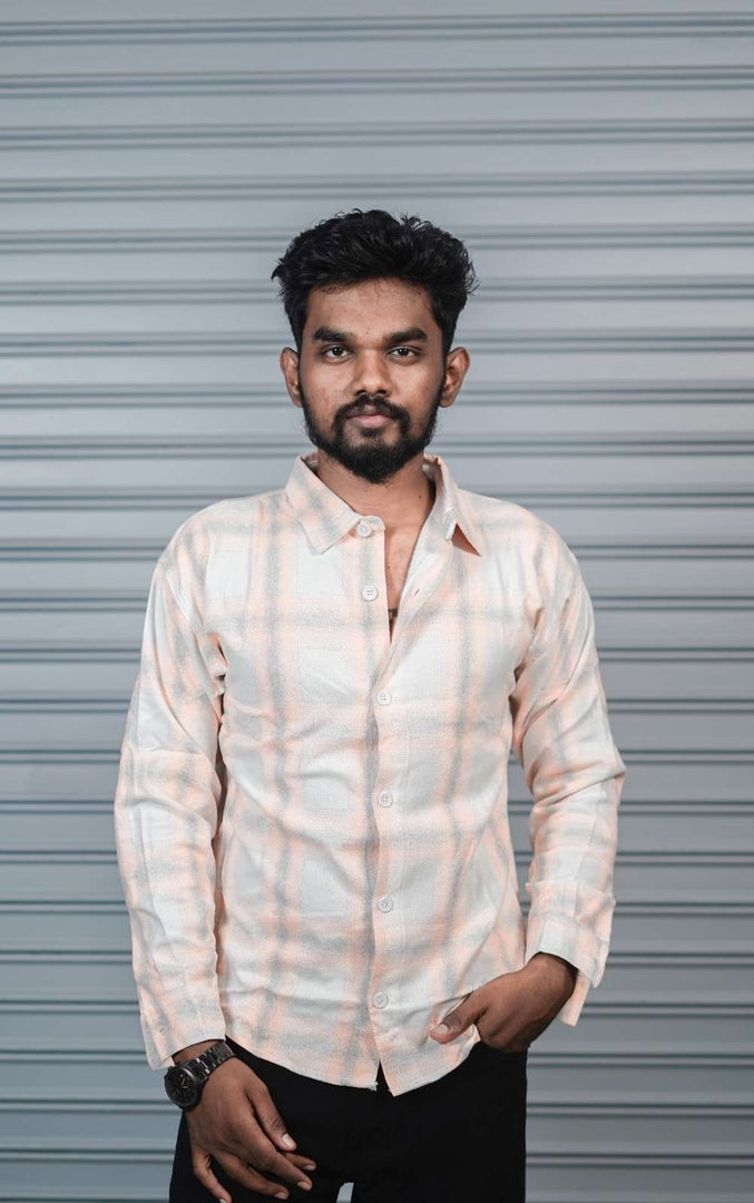 Men’s Baggy Shirt Full Sleeve Trendy Casual Wear- 5