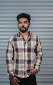 Men’s Baggy Shirt Full Sleeve Trendy Casual Wear- 6