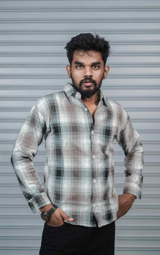 Men’s Baggy Shirt Full Sleeve Trendy Casual Wear- 10 – 7MAN Men's Fashion India