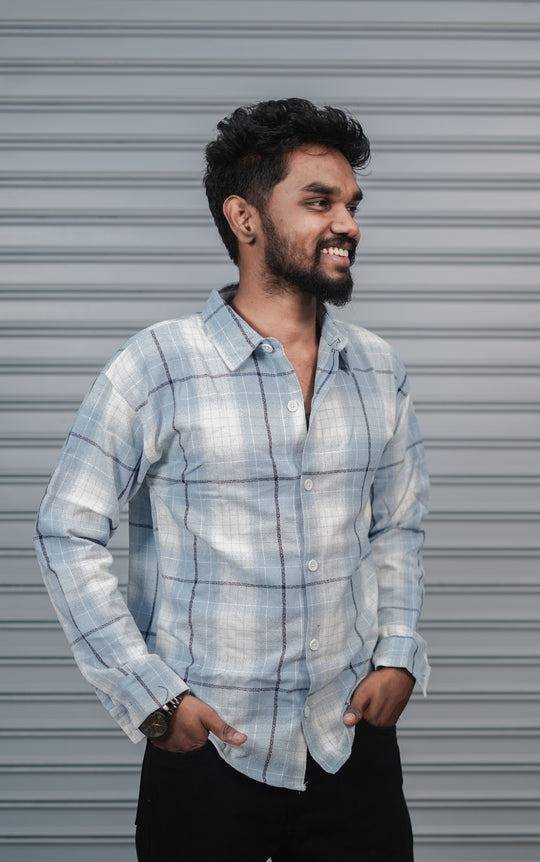 Men’s Baggy Shirt Full Sleeve Trendy Casual Wear- 13 – 7MAN Men's Fashion India