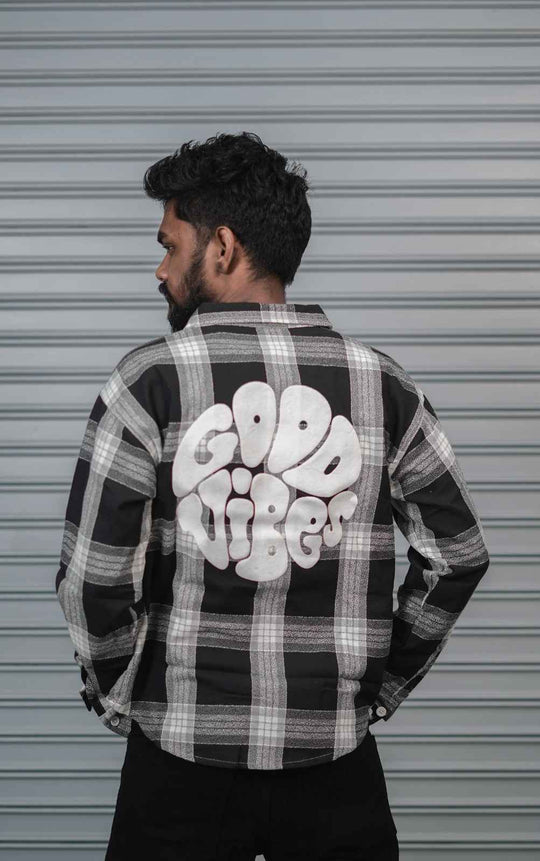Men’s Baggy Shirt Full Sleeve Trendy Casual Wear- 19 – alternate view – 7MAN India