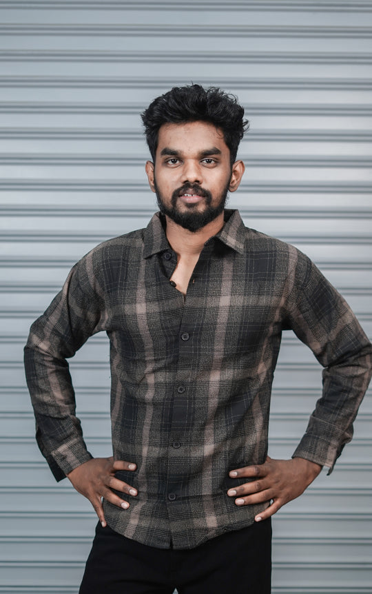 Men’s Baggy Shirt Full Sleeve Trendy Casual Wear- 21 – 7MAN Men's Fashion India