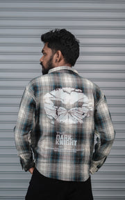 Men’s Baggy Shirt Full Sleeve Trendy Casual Wear- 22