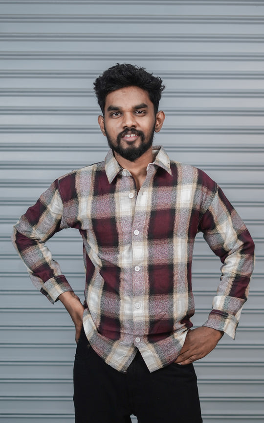 Men’s Baggy Shirt Full Sleeve Trendy Casual Wear- 24 – 7MAN Men's Fashion India