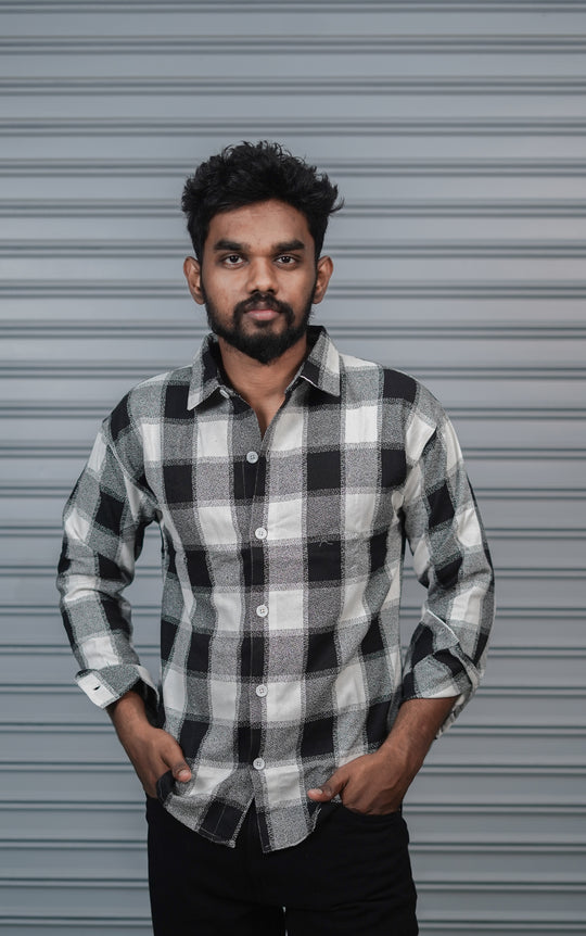 Men’s Baggy Shirt Full Sleeve Trendy Casual Wear- 25 – 7MAN Men's Fashion India