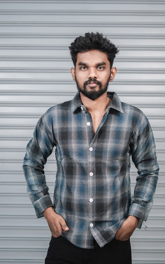 Men’s Baggy Shirt Full Sleeve Trendy Casual Wear- 29 – 7MAN Men's Fashion India