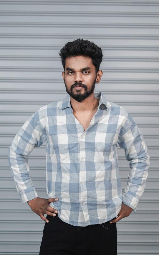 Men’s Baggy Shirt Full Sleeve Trendy Casual Wear- 30 – 7MAN Men's Fashion India