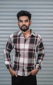 Men’s Baggy Shirt Full Sleeve Trendy Casual Wear- 33
