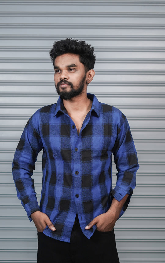 Men’s Baggy Shirt Full Sleeve Trendy Casual Wear- 34 – 7MAN Men's Fashion India