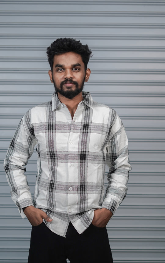 Men’s Baggy Shirt Full Sleeve Trendy Casual Wear- 35 – 7MAN Men's Fashion India