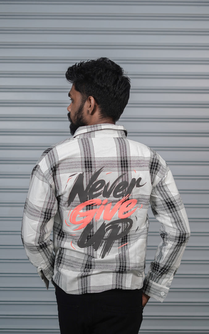 Men’s Baggy Shirt Full Sleeve Trendy Casual Wear- 35
