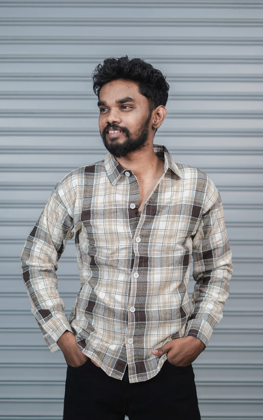 Men’s Baggy Shirt Full Sleeve Trendy Casual Wear- 36 – 7MAN Men's Fashion India