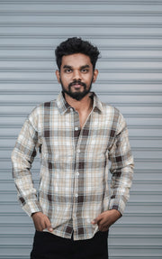 Men’s Baggy Shirt Full Sleeve Trendy Casual Wear- 36