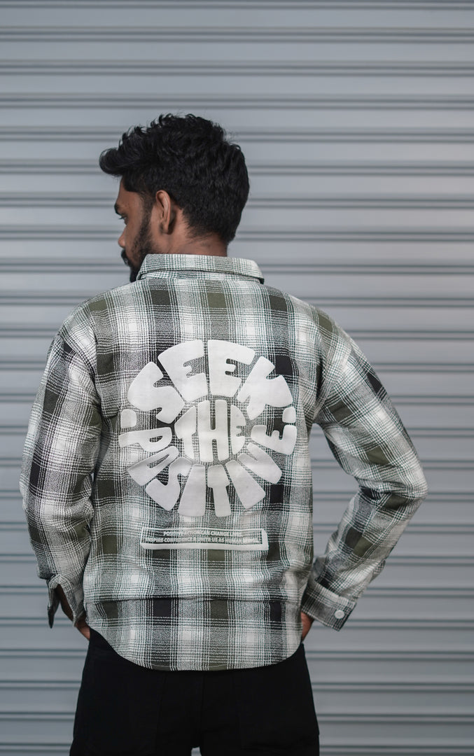 Men’s Baggy Shirt Full Sleeve Trendy Casual Wear- 38