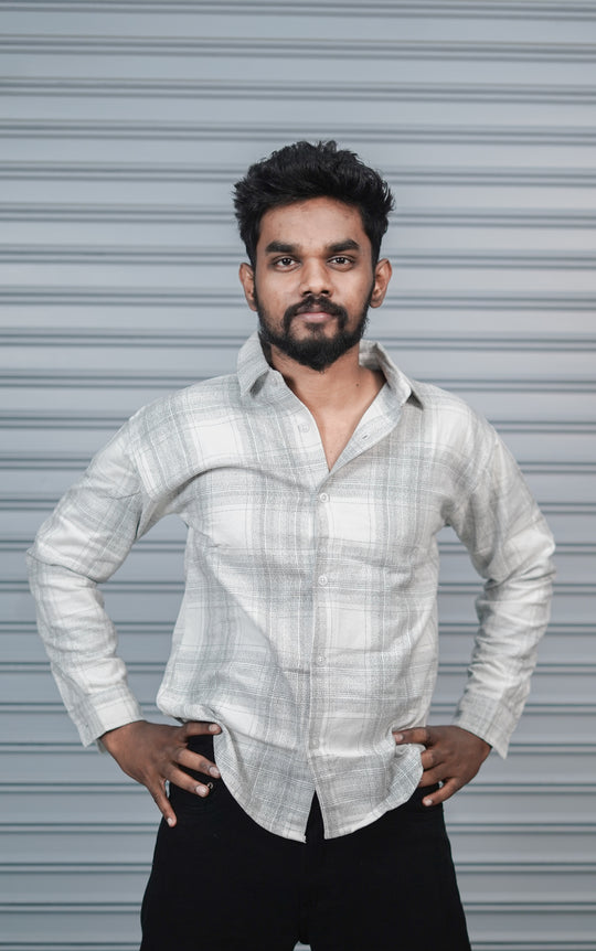 Men’s Baggy Shirt Full Sleeve Trendy Casual Wear- 46 – 7MAN Men's Fashion India