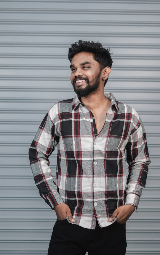 Men’s Baggy Shirt Full Sleeve Trendy Casual Wear- 49 – alternate view – 7MAN India