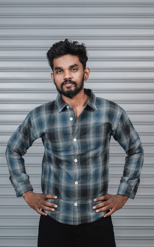 Men’s Baggy Shirt Full Sleeve Trendy Casual Wear- 52 – 7MAN Men's Fashion India