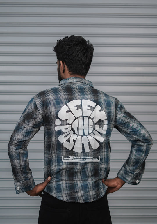Men’s Baggy Shirt Full Sleeve Trendy Casual Wear- 52 – alternate view – 7MAN India