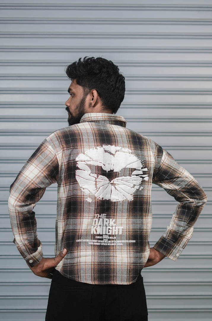 Men’s Baggy Shirt Full Sleeve Trendy Casual Wear- 55