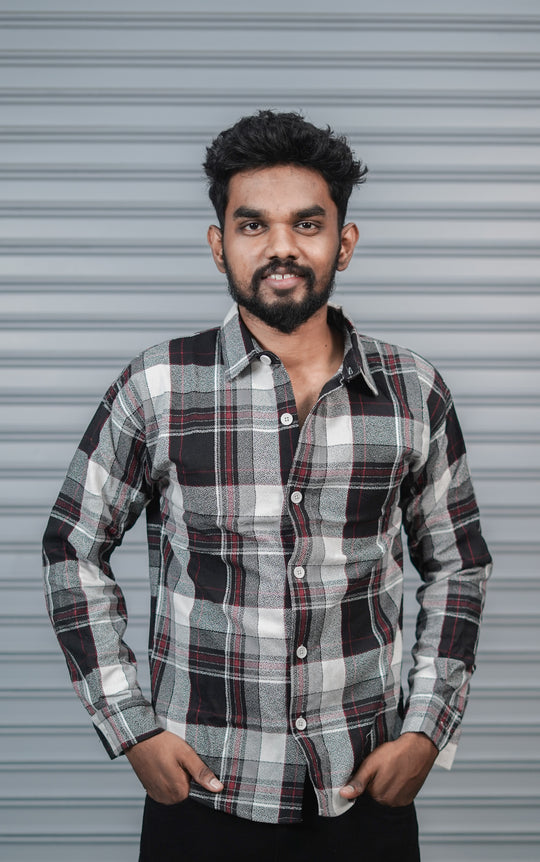 Men’s Baggy Shirt Full Sleeve Trendy Casual Wear- 61 – 7MAN Men's Fashion India