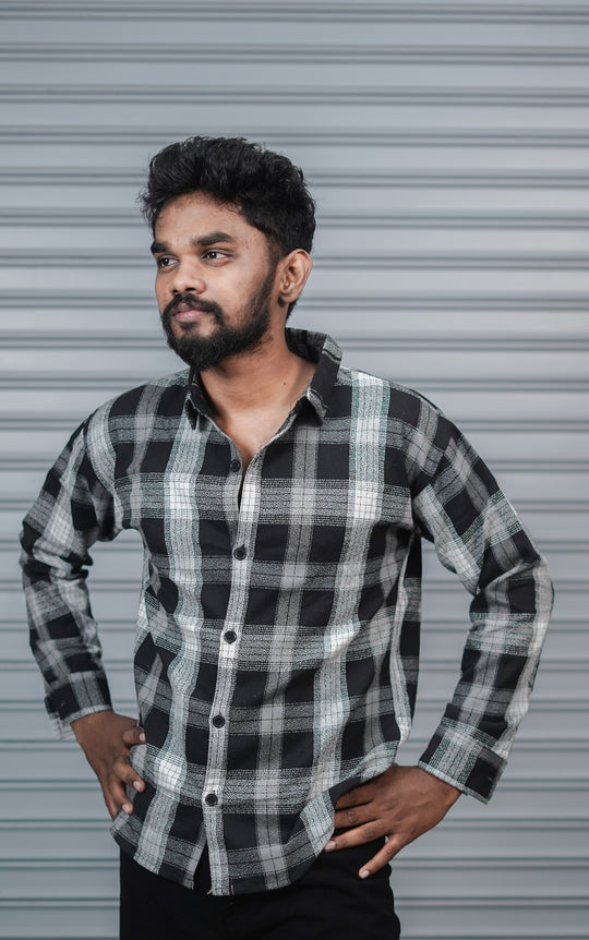 Men’s Baggy Shirt Full Sleeve Trendy Casual Wear- 62 – alternate view – 7MAN India