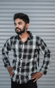 Men’s Baggy Shirt Full Sleeve Trendy Casual Wear- 62