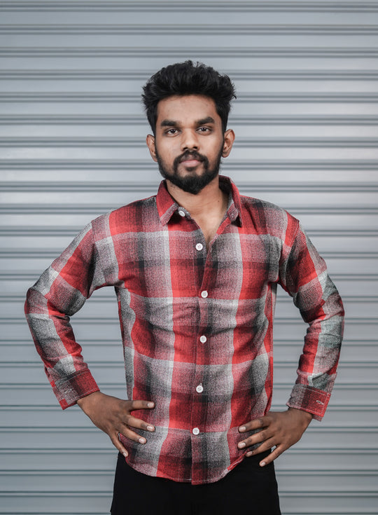 Men’s Baggy Shirt Full Sleeve Trendy Casual Wear- 66 – 7MAN Men's Fashion India