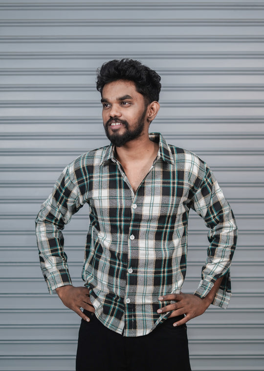 Men’s Baggy Shirt Full Sleeve Trendy Casual Wear- 67 – alternate view – 7MAN India