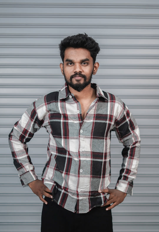 Men’s Baggy Shirt Full Sleeve Trendy Casual Wear- 71 – 7MAN Men's Fashion India