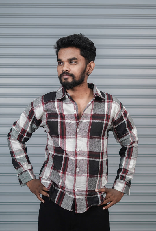 Men’s Baggy Shirt Full Sleeve Trendy Casual Wear- 71 – alternate view – 7MAN India