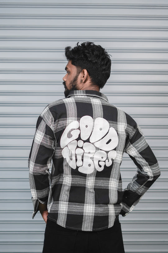 Men’s Baggy Shirt Full Sleeve Trendy Casual Wear- 73 – alternate view – 7MAN India