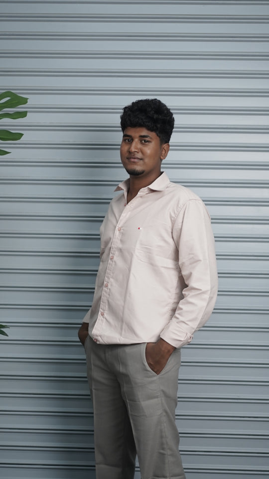 Men's Soft Linen Full Sleeve Shirt | Premium Casual Wear Shirt - 3 – alternate view – 7MAN India
