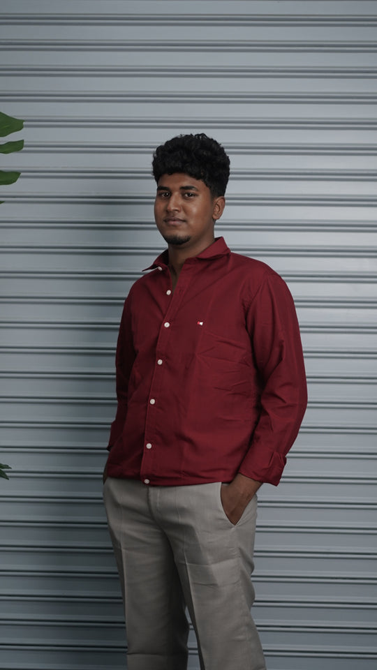 Men's Soft Linen Full Sleeve Shirt | Premium Casual Wear Shirt 5 – alternate view – 7MAN India